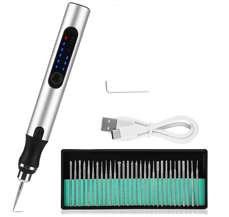 Mini Rechargeable Engraving Pen Sets
