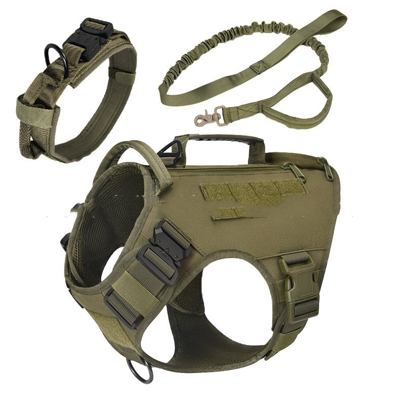 Pet Tactical Harness 3 pcs set