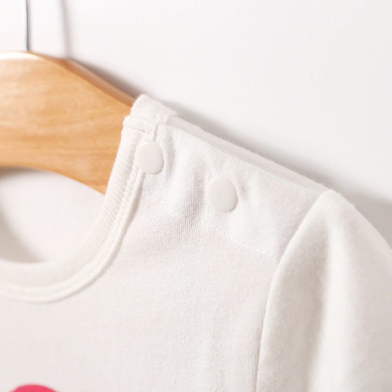 I Heart Mom/Dad Short sleeve onesie