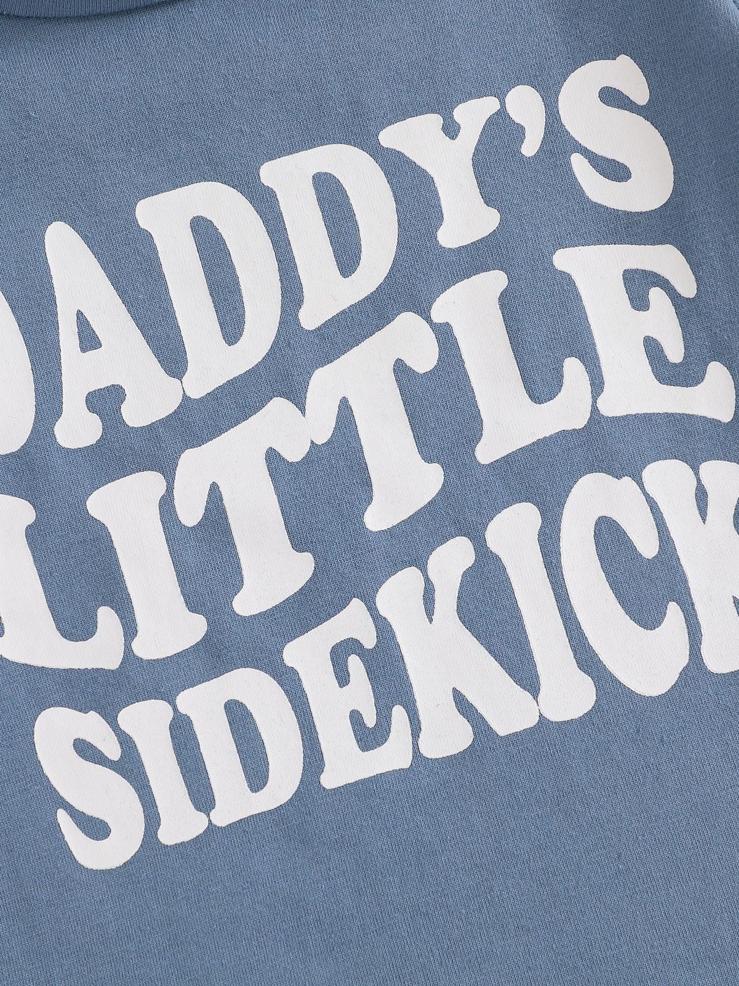 Daddy's Little Sidekick Outfit 2pcs set