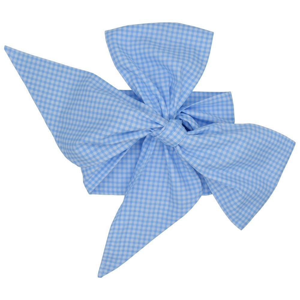 Baby Swaddling Blanket with Bow Scarf