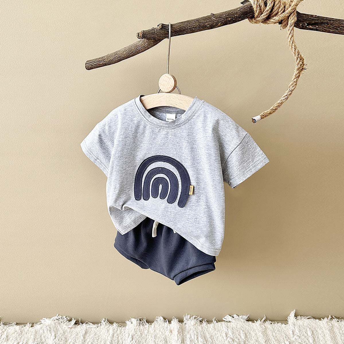 Baby Rainbow Outfit 2pcs set