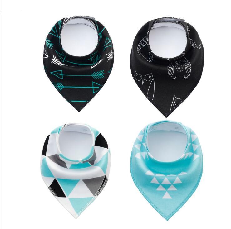 Baby Bandana Bib 4pk