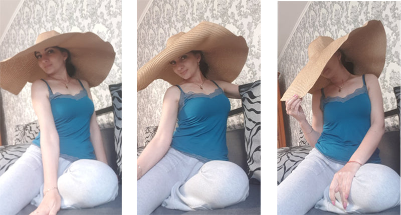 Women's Oversized Beach Hat
