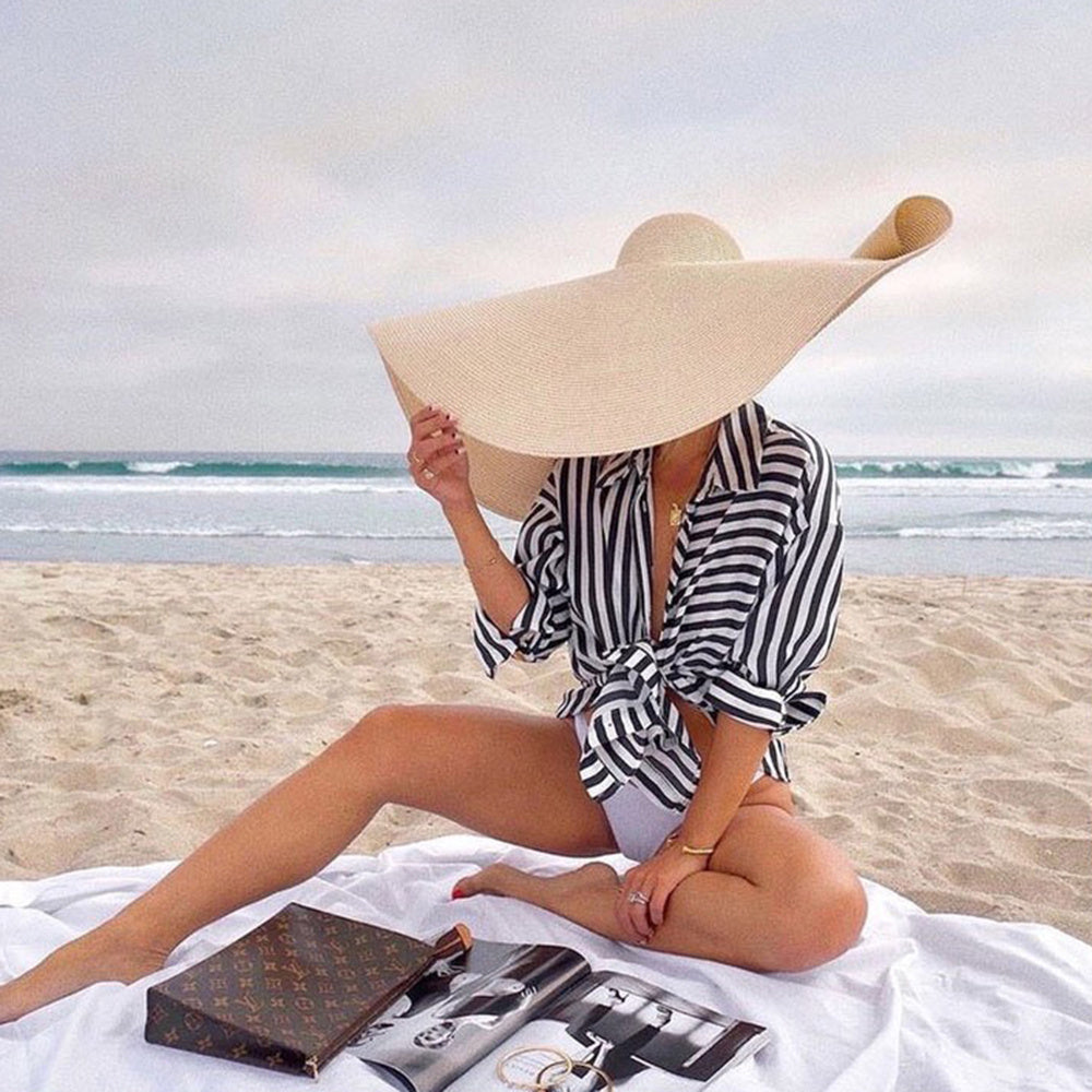 Women's Oversized Beach Hat