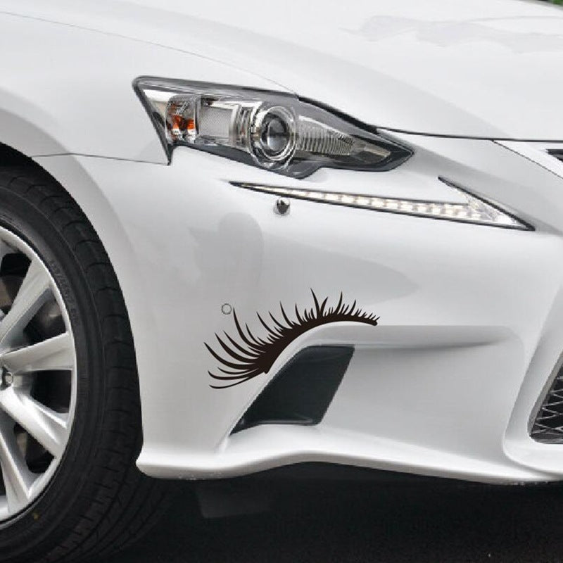 Vehicle Eyelash Decals
