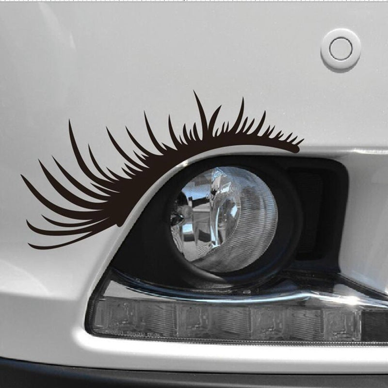 Vehicle Eyelash Decals