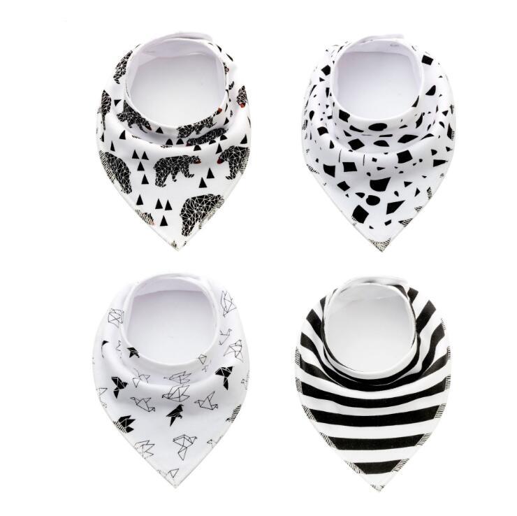 Baby Bandana Bib 4pk