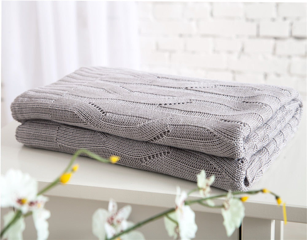 Baby Bamboo Knit Blanket