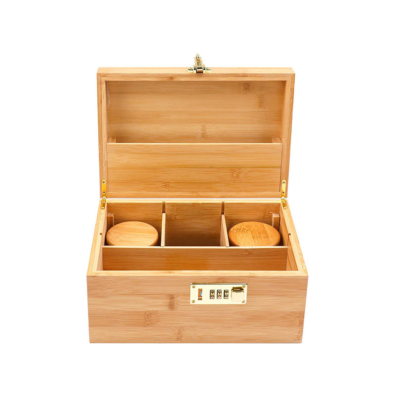 Bamboo Tobacco Storage Box