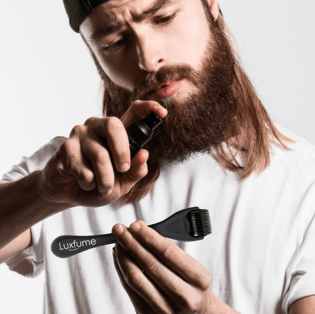 Luxfume Beard Growth Liquid Beard Care Set