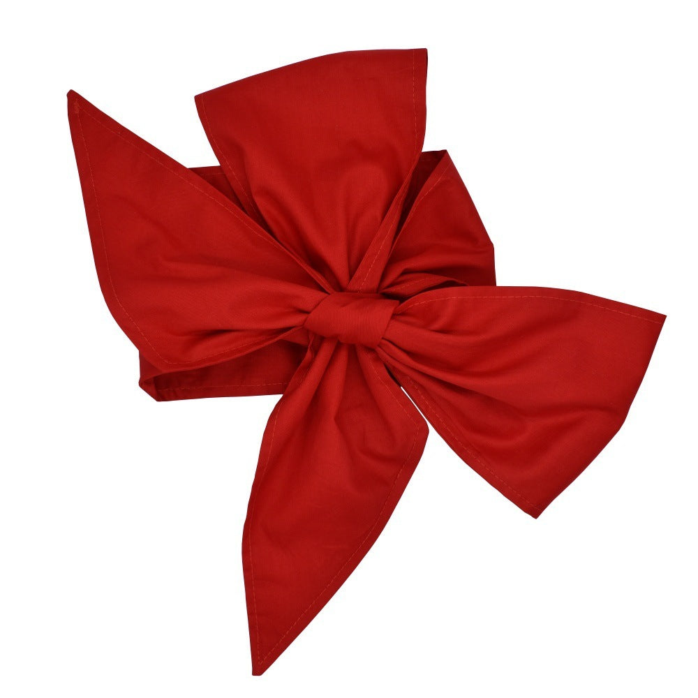 Baby Swaddling Blanket with Bow Scarf