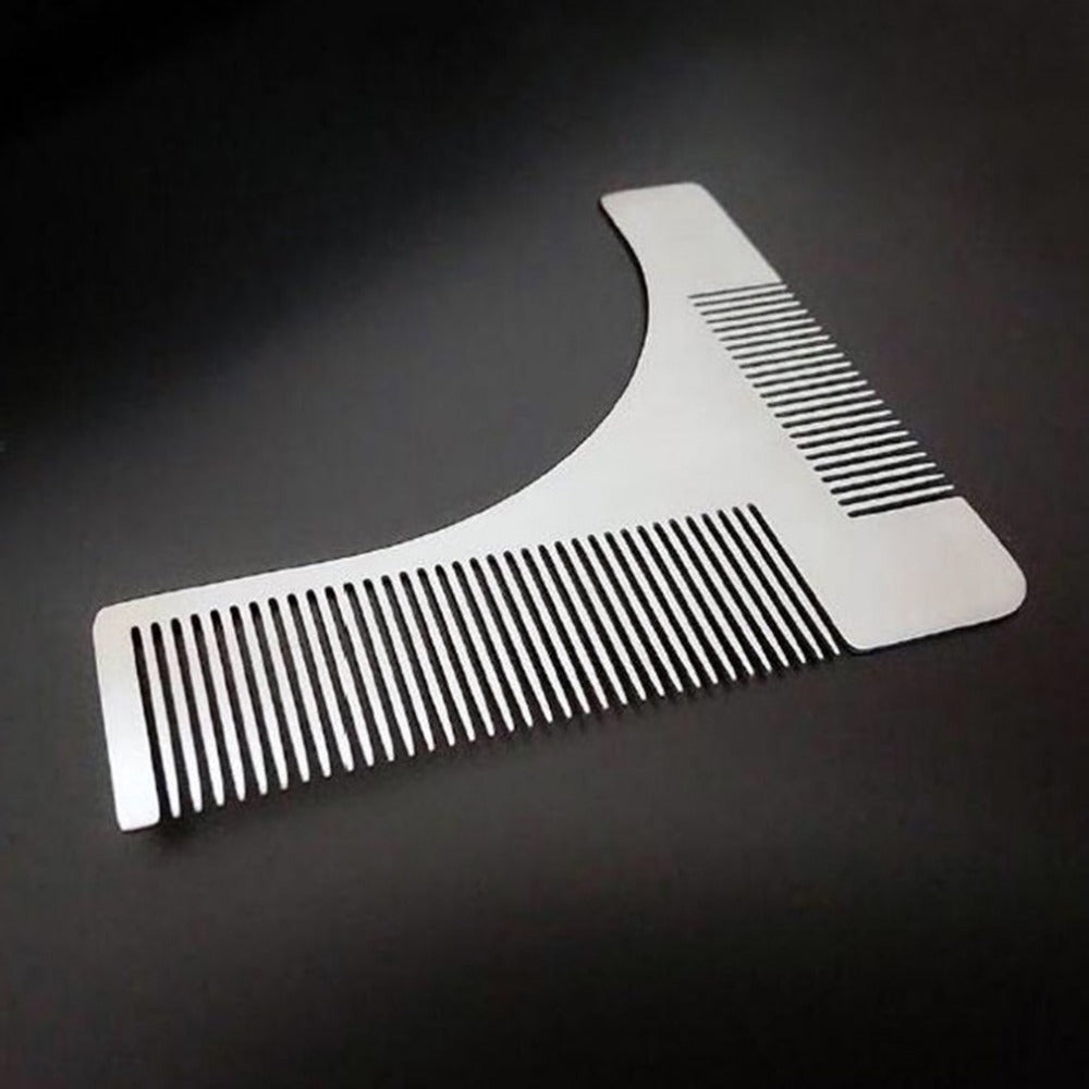 Stainless Steel Beard Grooming Tool
