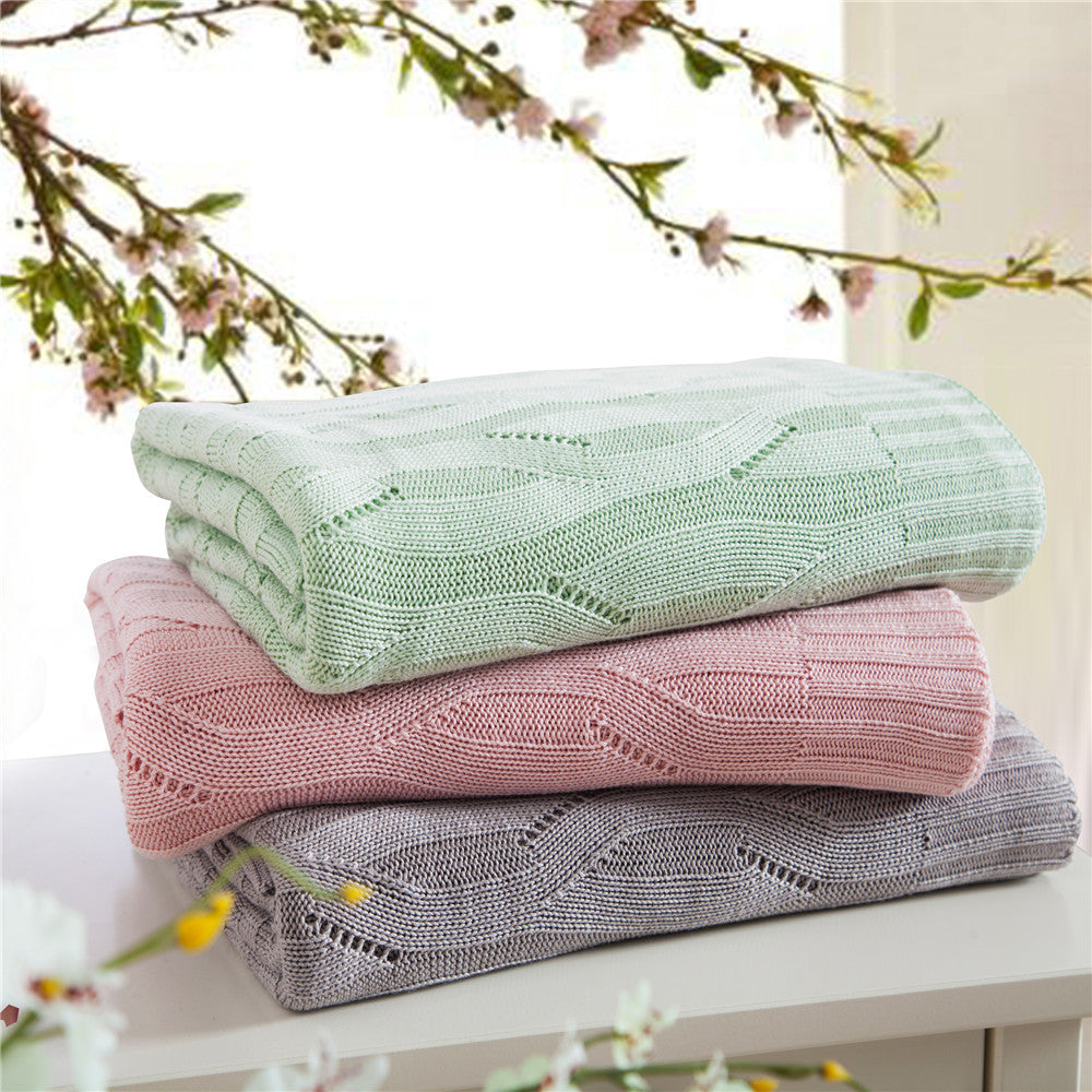 Baby Bamboo Knit Blanket