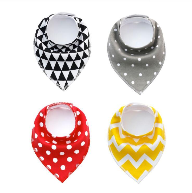 Baby Bandana Bib 4pk