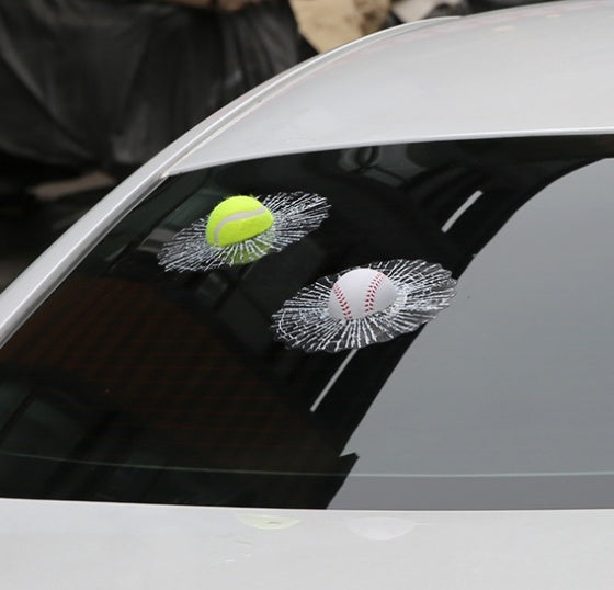 3D Sports Ball Decal