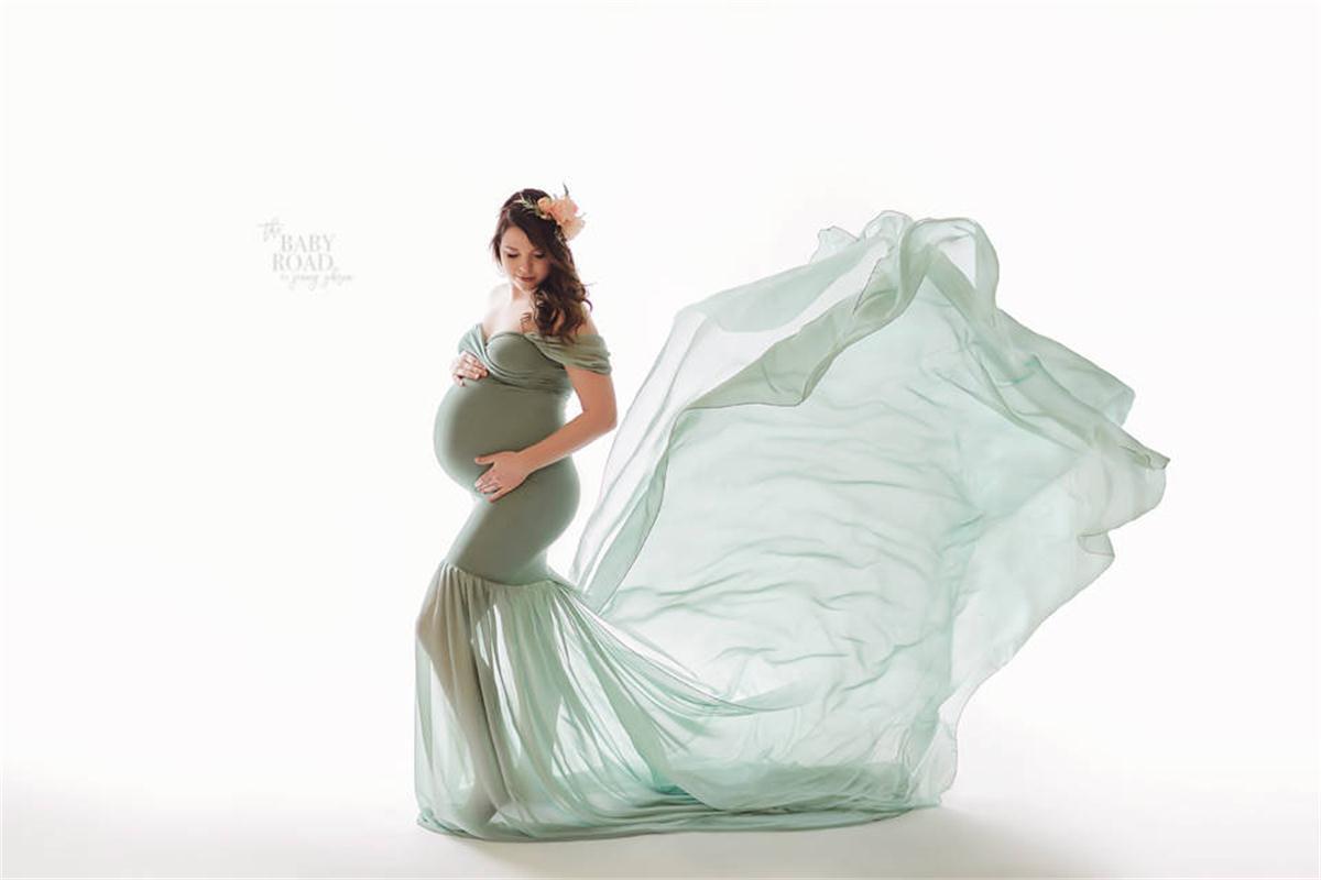 Maternity Floating Photoshoot Dress