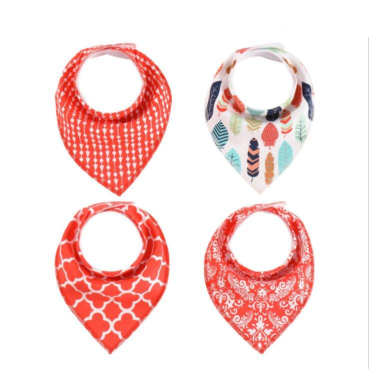 Baby Bandana Bib 4pk