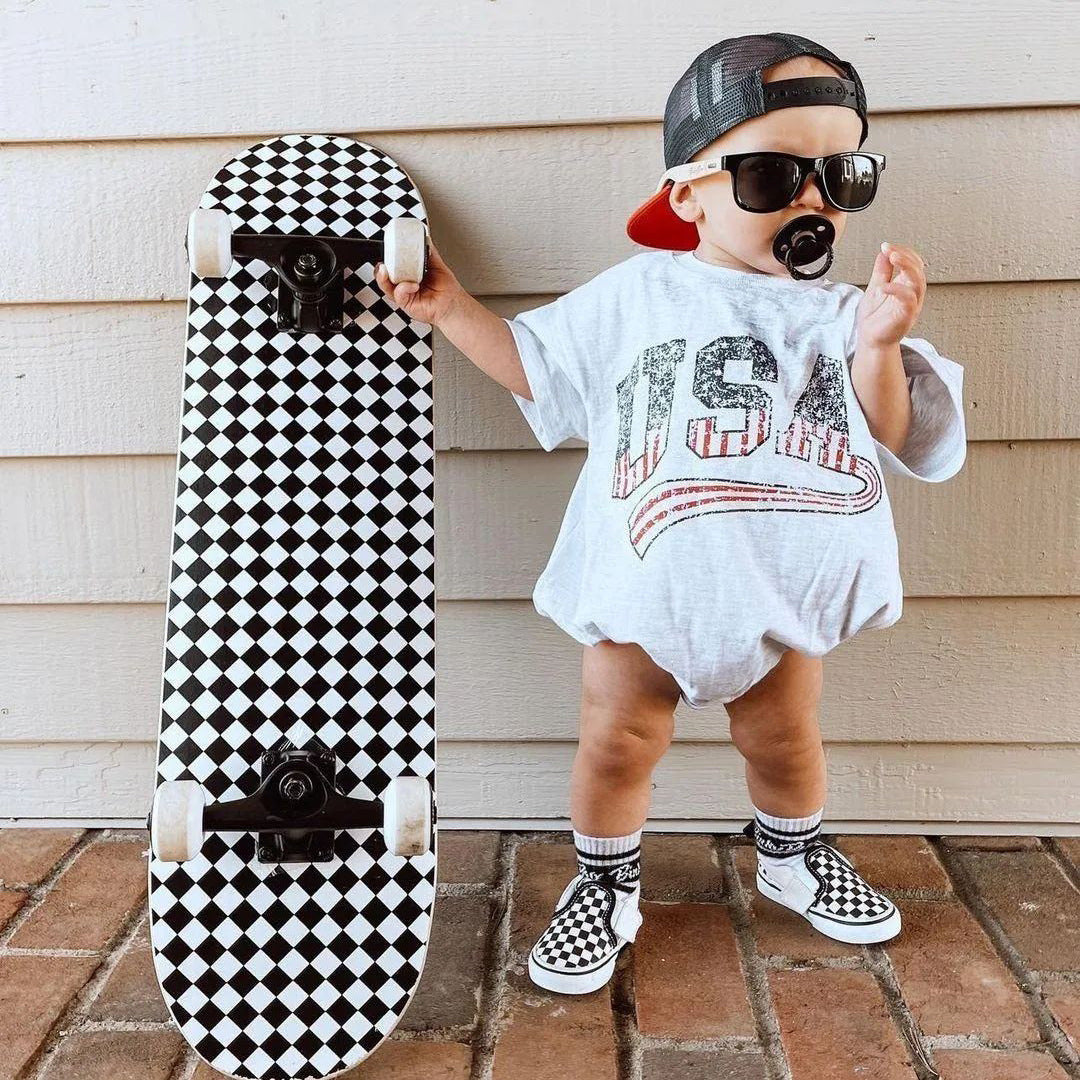 Baby Oversized USA Onesie