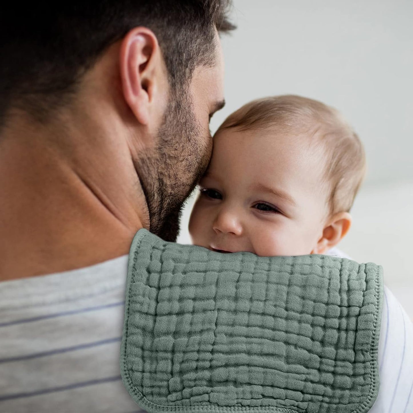Claudia's Muslin Burp Cloths 6pk