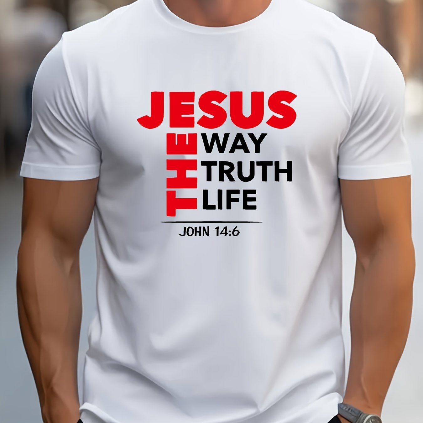 Men's John 14:6 T-Shirt