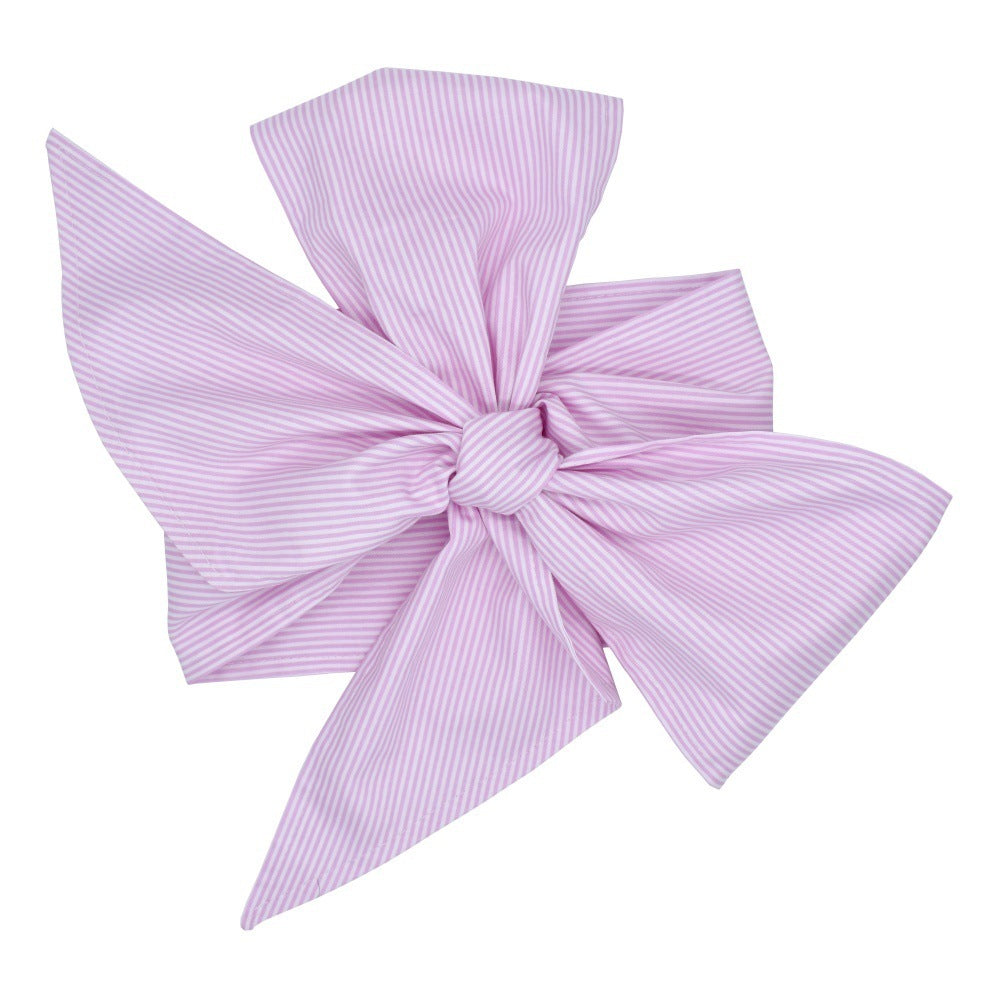 Baby Swaddling Blanket with Bow Scarf