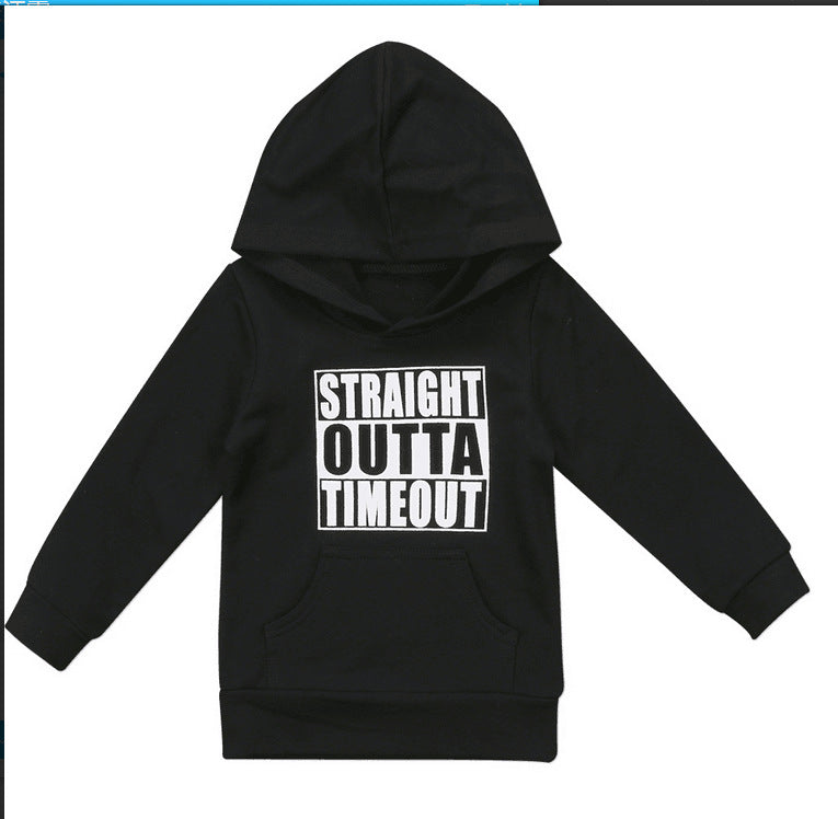 Boy's Straight Outta Timeout Hoodie
