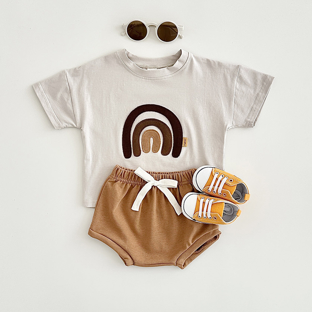 Baby Rainbow Outfit 2pcs set