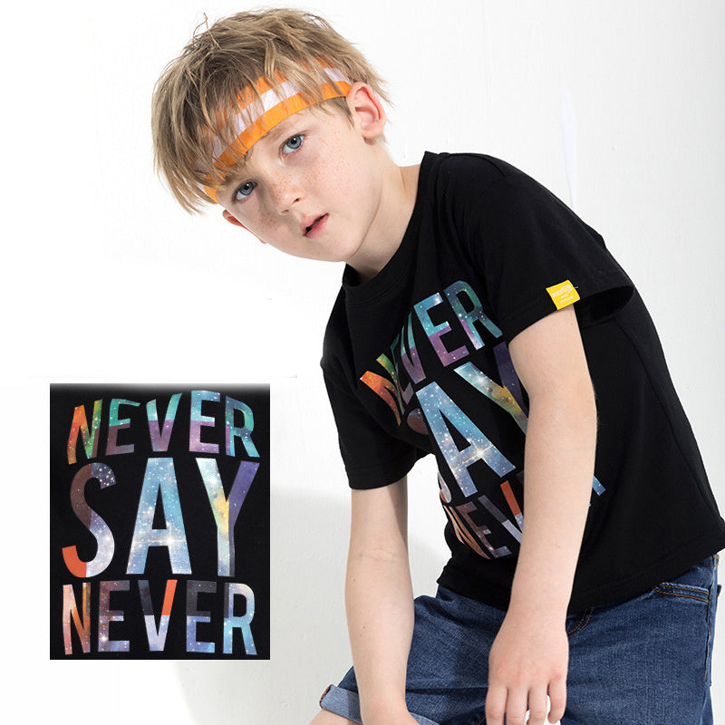 Boy's Never Say Never T-Shirt