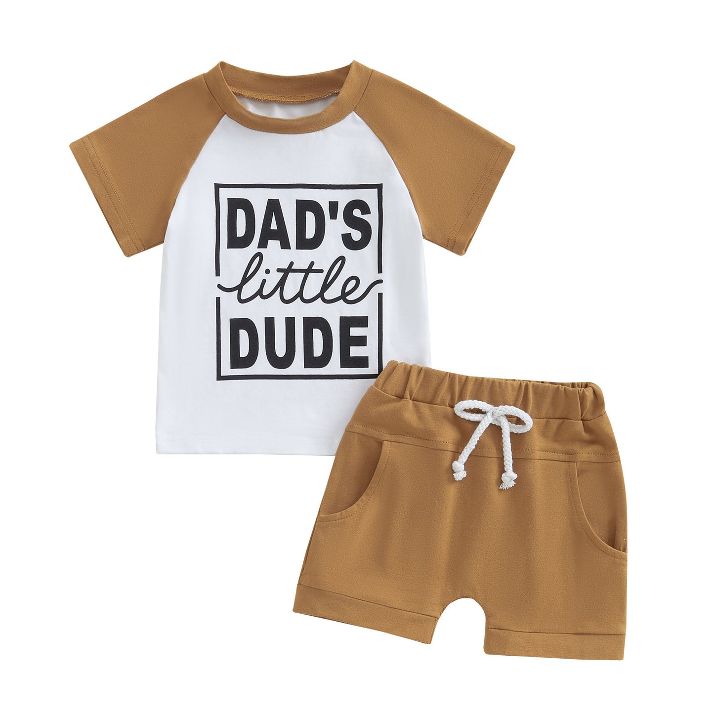 Dad's Little Dude Outfit 2pcs set