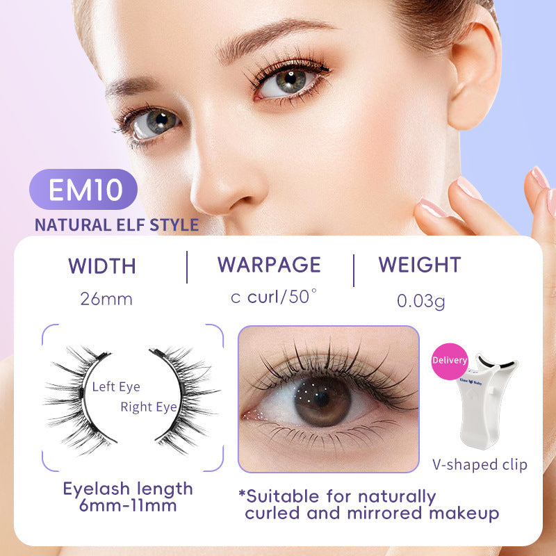 Natural Magnetic False Eyelashes
