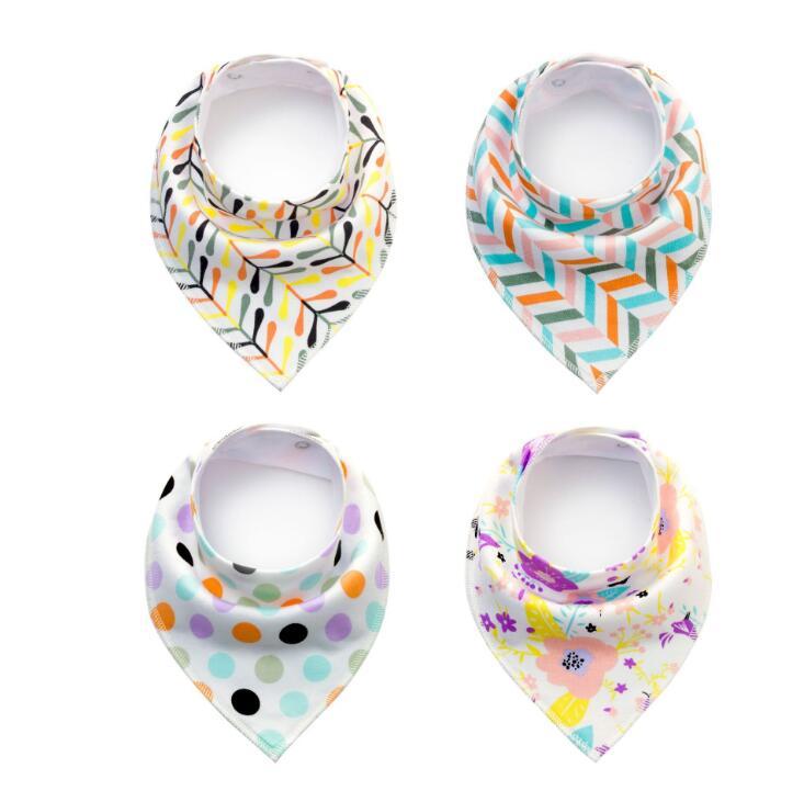Baby Bandana Bib 4pk