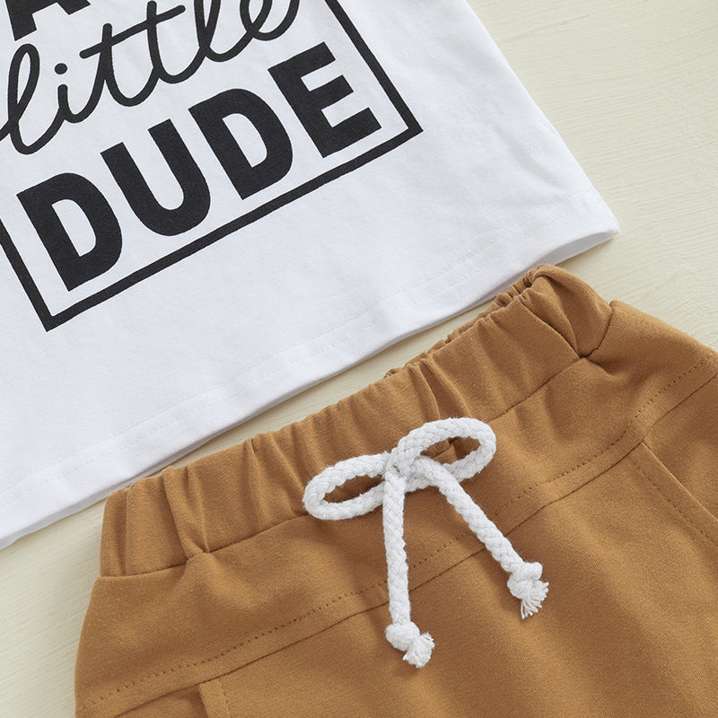 Dad's Little Dude Outfit 2pcs set