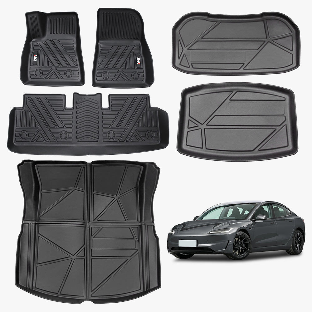 2023-2025 Telsa Model 3 MKR All-Weather Floor Mats