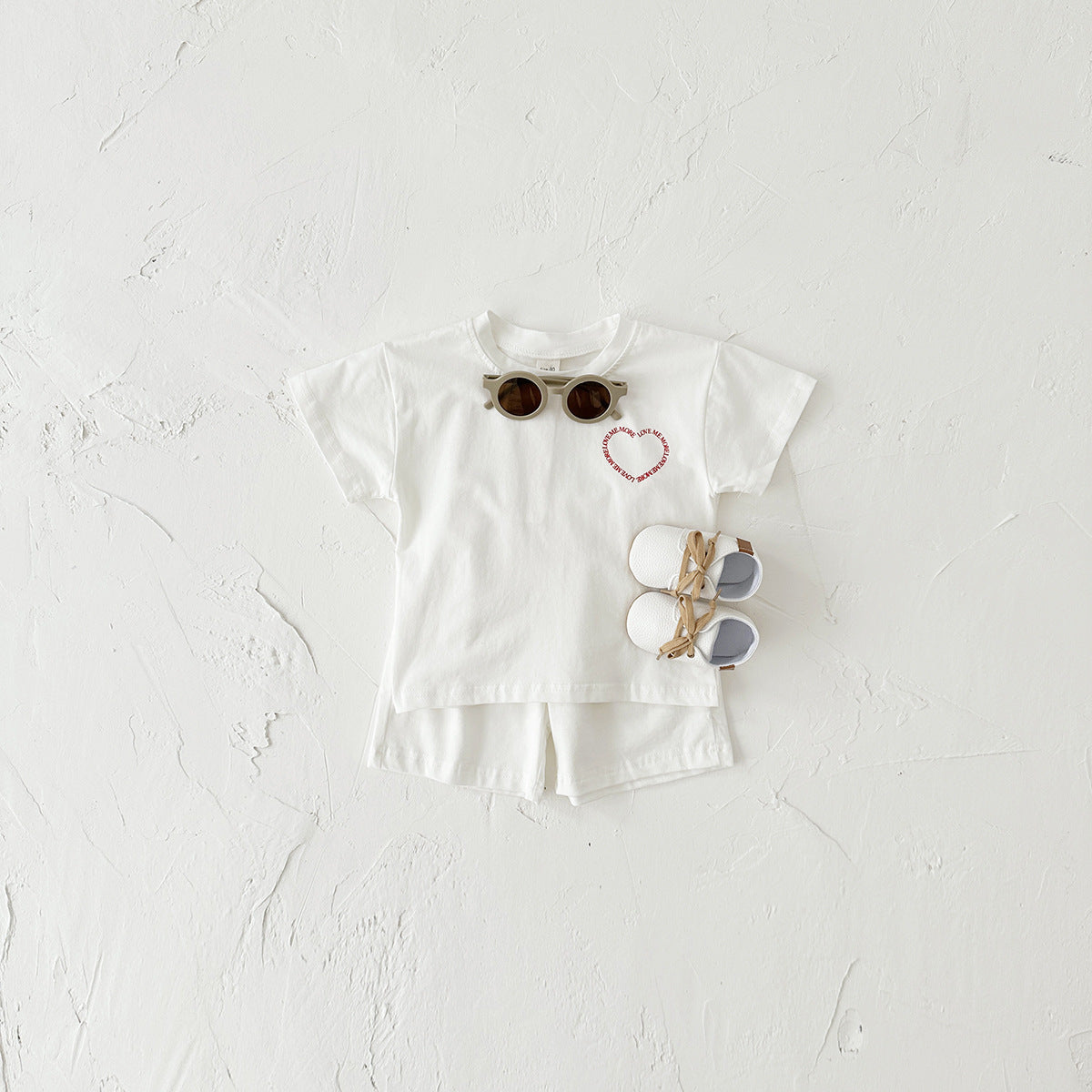 Baby Girl's Love Me More Outfit 2pcs set
