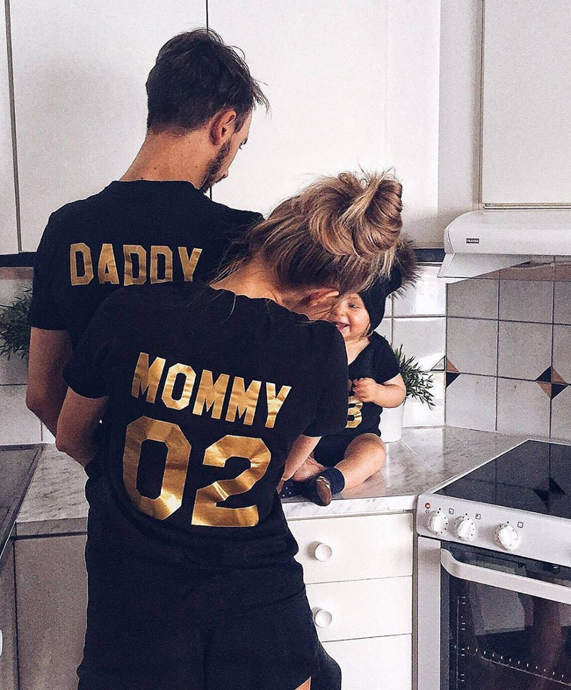 Matching Baseball Family T-Shirts