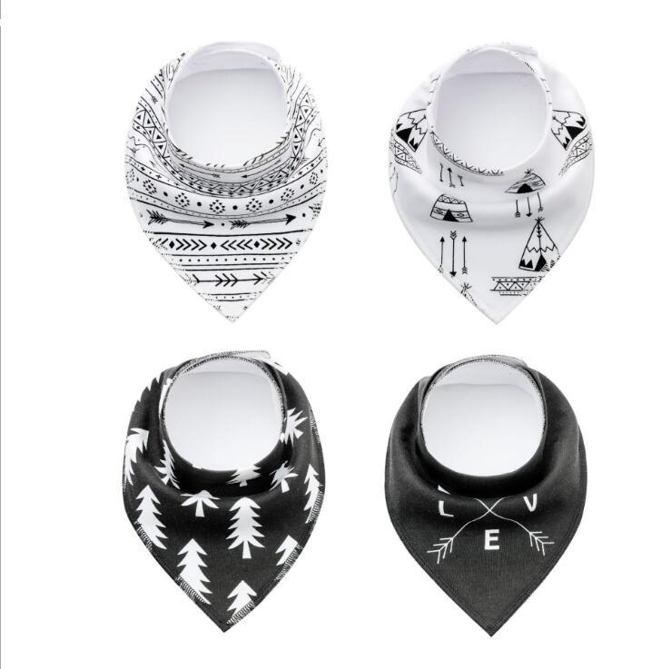 Baby Bandana Bib 4pk