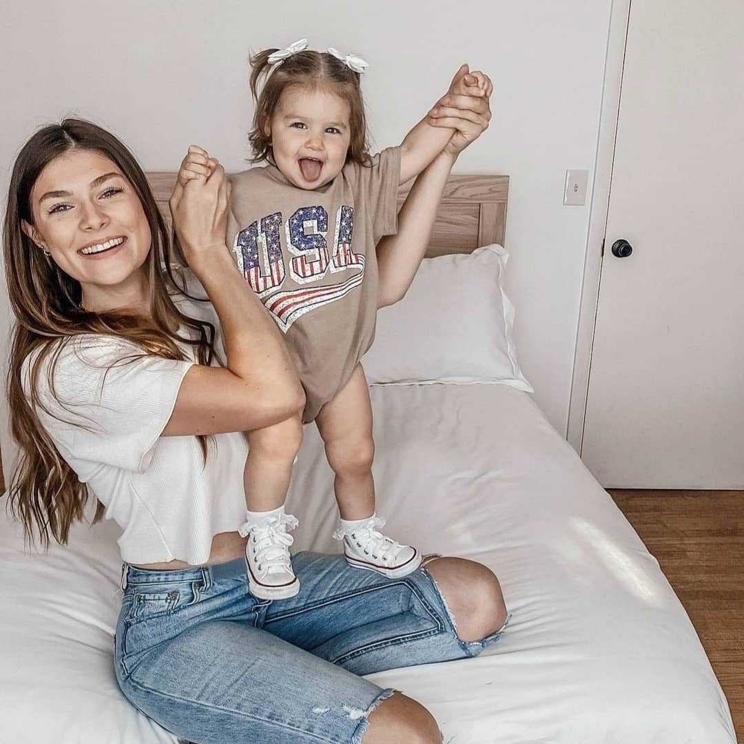 Baby Oversized USA Onesie