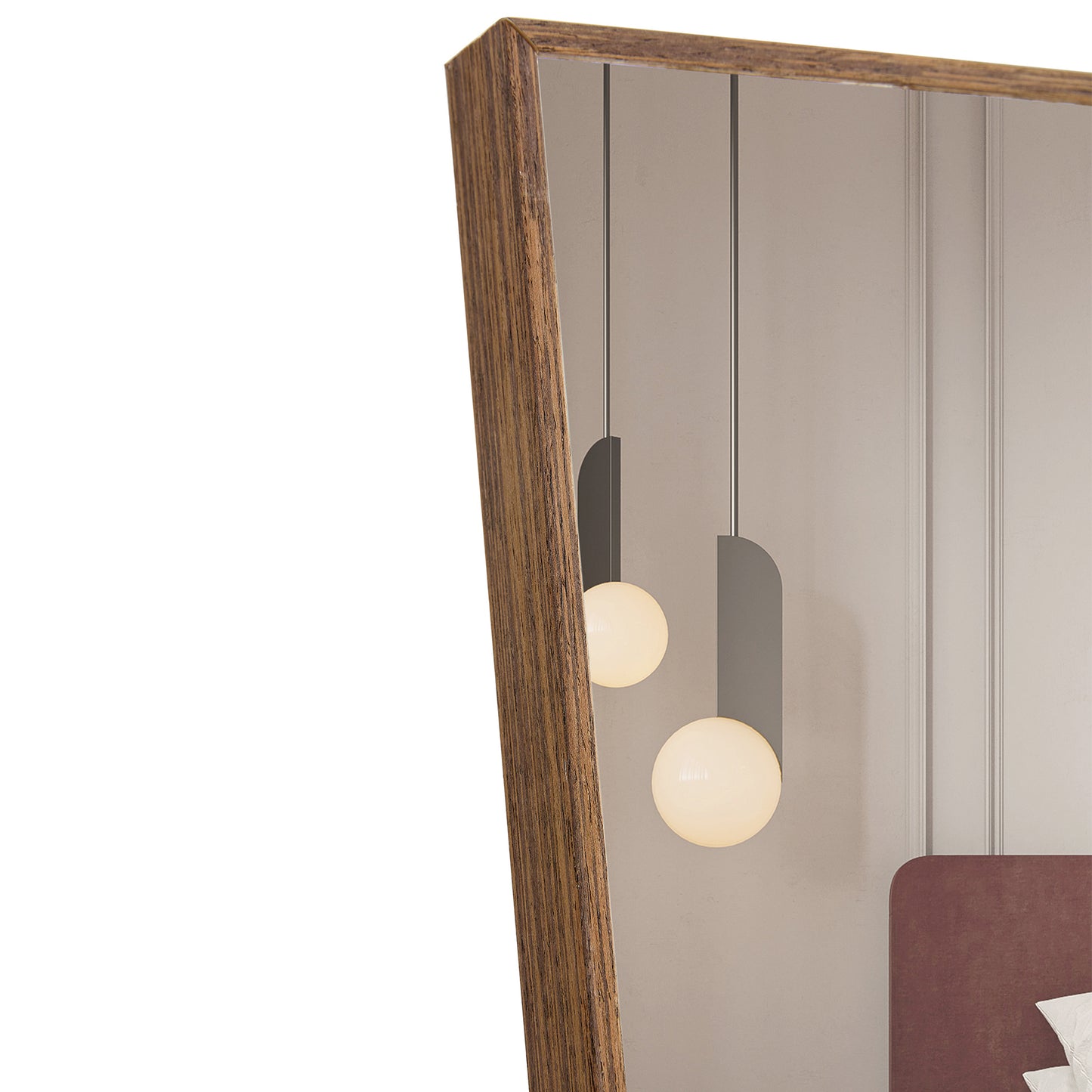 Brown Full-Length Mirror