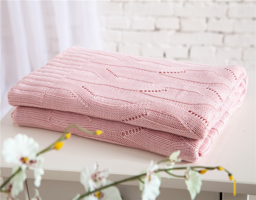 Baby Bamboo Knit Blanket