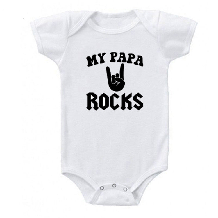 My Papa Rocks Onesie