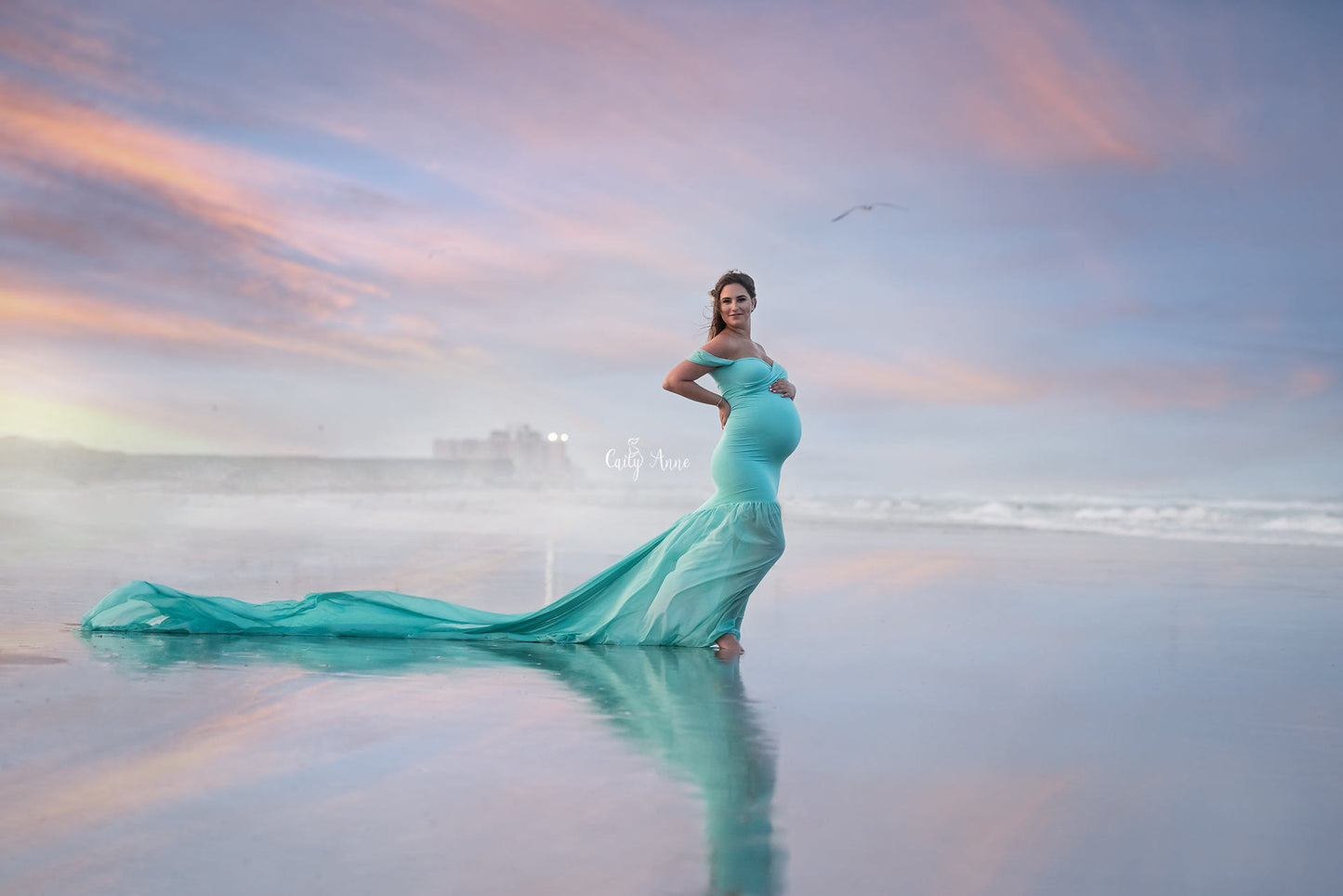 Maternity Floating Photoshoot Dress