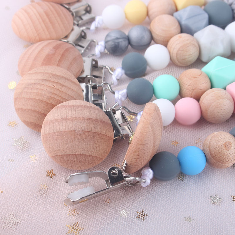 Baby Silicone Pacifier Clip