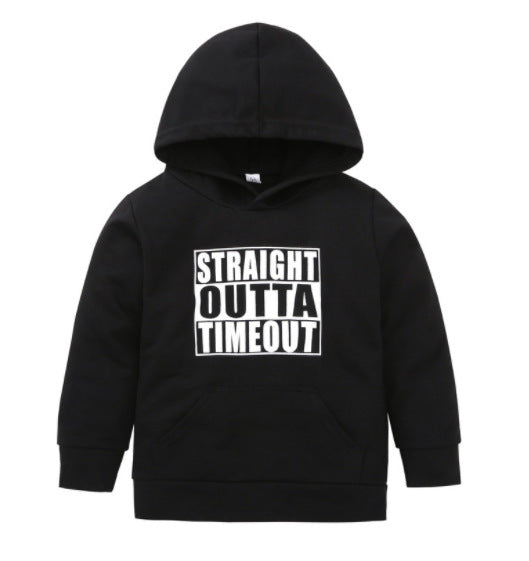 Boy's Straight Outta Timeout Hoodie
