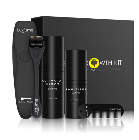 Luxfume Beard Growth Liquid Beard Care Set