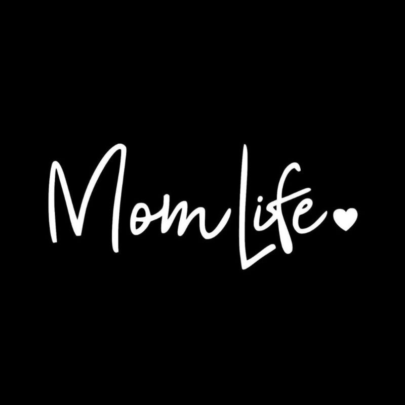 Mom Life Vehicle Decal