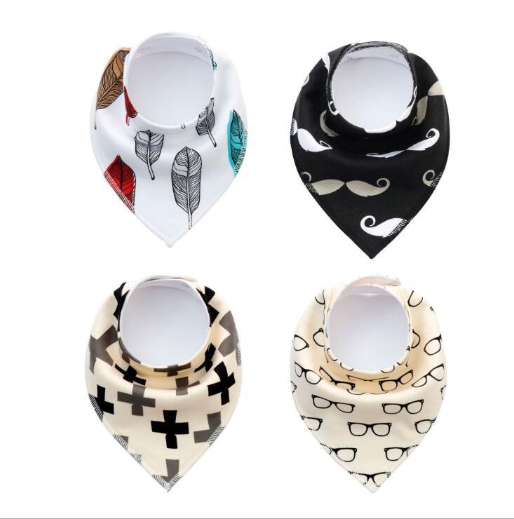 Baby Bandana Bib 4pk