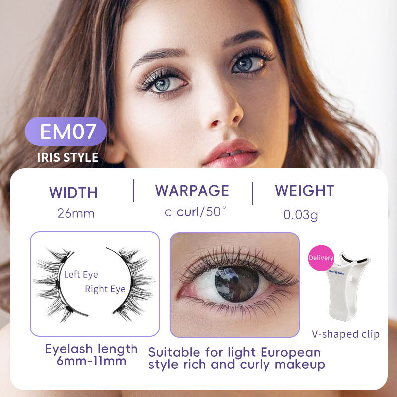 Natural Magnetic False Eyelashes