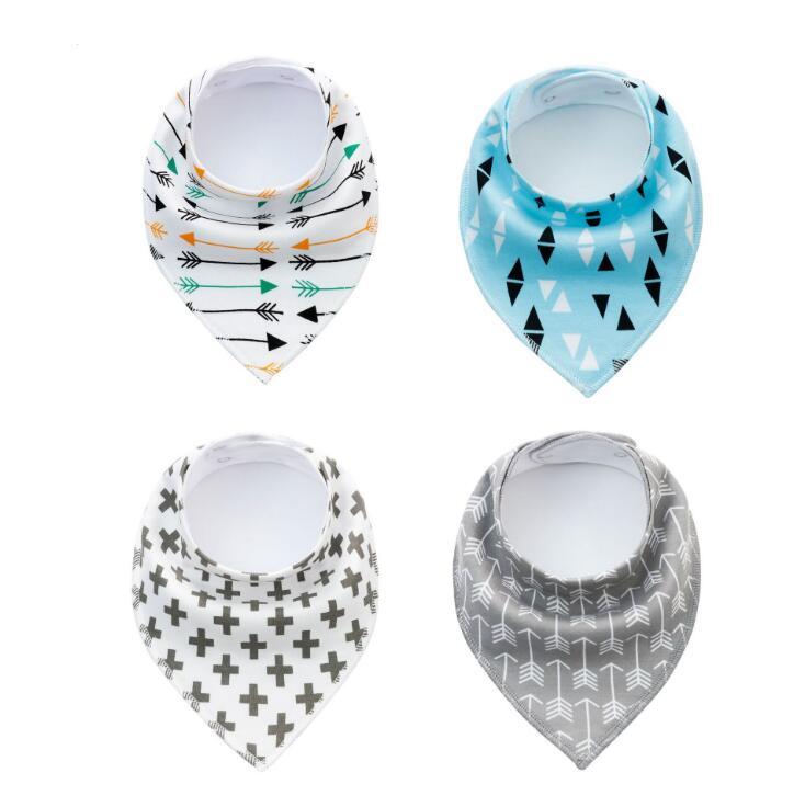 Baby Bandana Bib 4pk