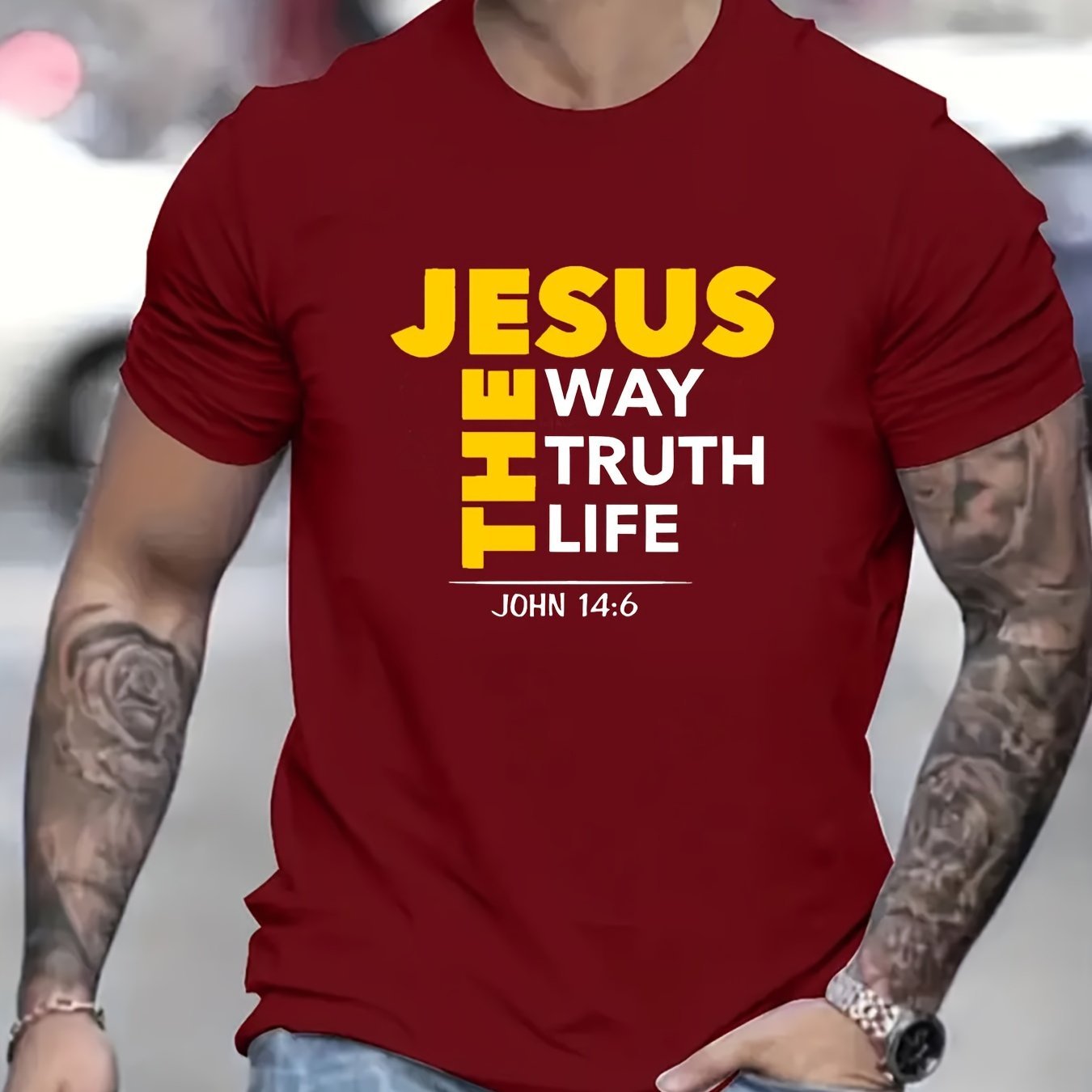Men's John 14:6 T-Shirt